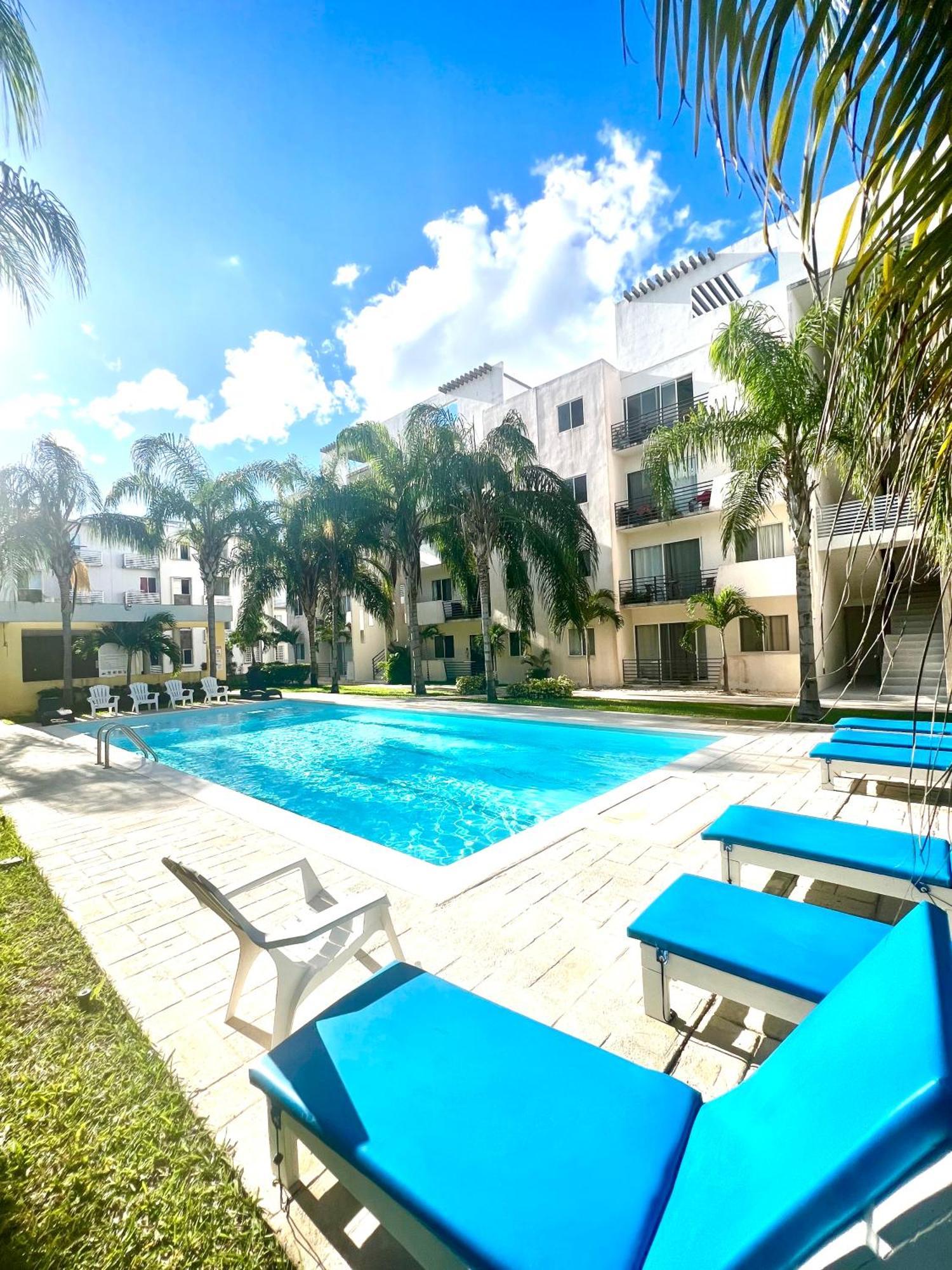 Departamento Blue Vacacional Playa del Carmen Exterior foto